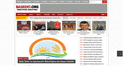 Desktop Screenshot of baskent.org