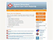 Tablet Screenshot of ogrisl.baskent.edu.tr