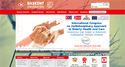 Desktop Screenshot of baskent.edu.tr