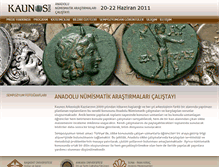 Tablet Screenshot of numismatik2011.baskent.edu.tr